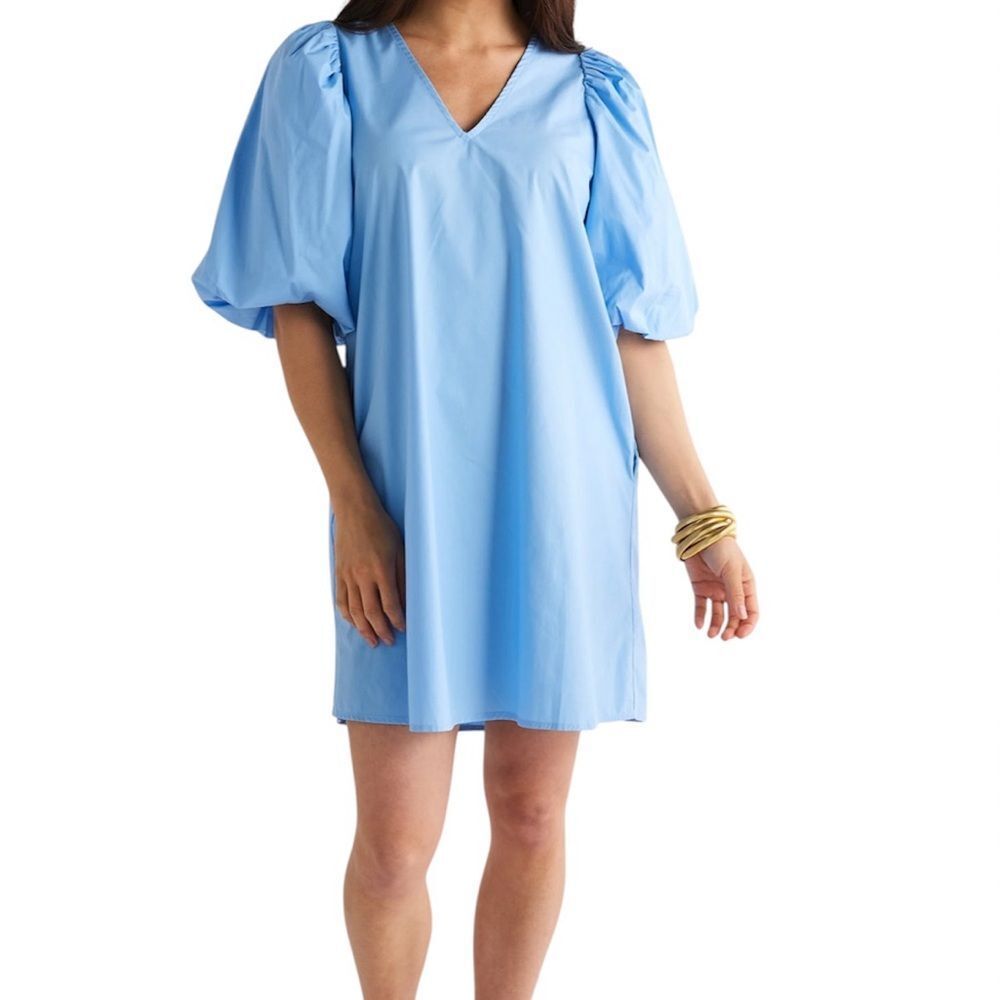 CARYN LAWN LILA DRESS BLUE - Great Condition